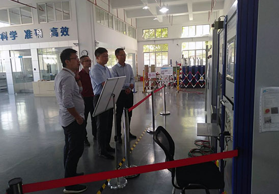 中國質(zhì)量認證中心(CQC)廣州分公司劉江主任蒞臨廣東雷寧普參觀指導(dǎo) 中國質(zhì)量認證中心(CQC)廣州分公司劉江主任蒞臨廣東雷寧普參觀指導(dǎo)