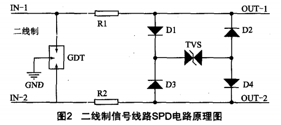 二進(jìn)制信號(hào)線(xiàn)路SPD電路原理圖 二進(jìn)制信號(hào)線(xiàn)路SPD電路原理圖